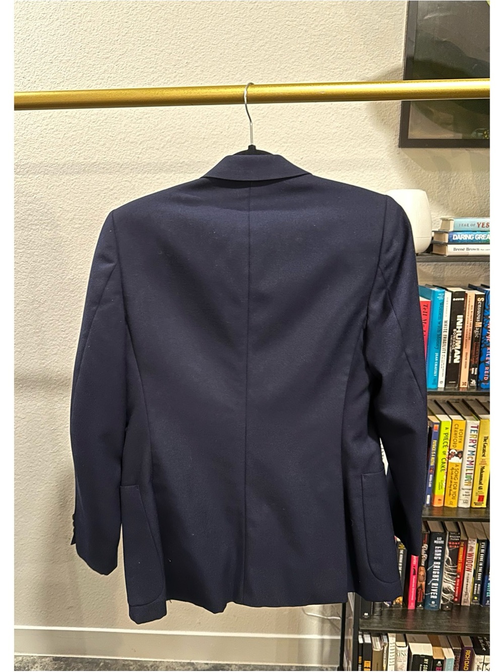 YSL Vintage Men's Blazer in Navy Blue - Size Small Slim (see measurements) - Picture 5 of 16